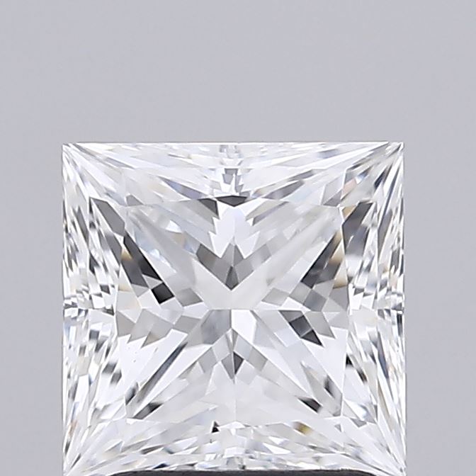 2.01ct Princess E VVS2 Lab Created Diamond