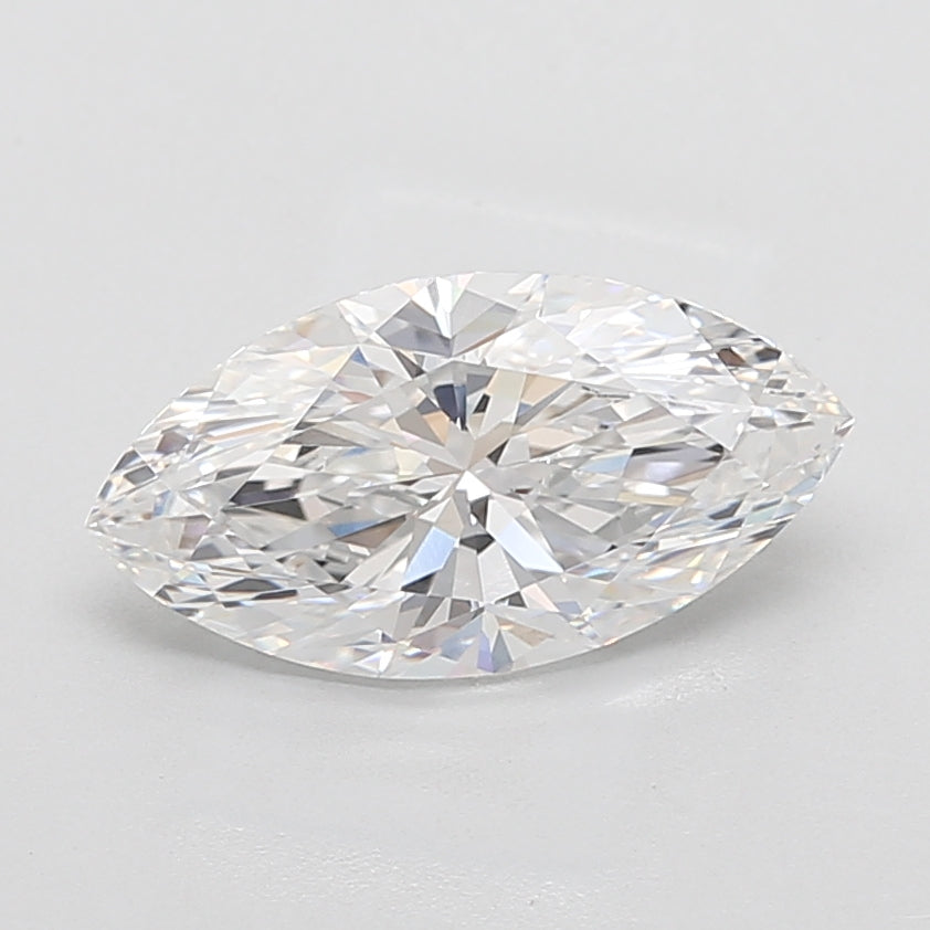 3.7ct Marquise D IF Lab Created Diamond