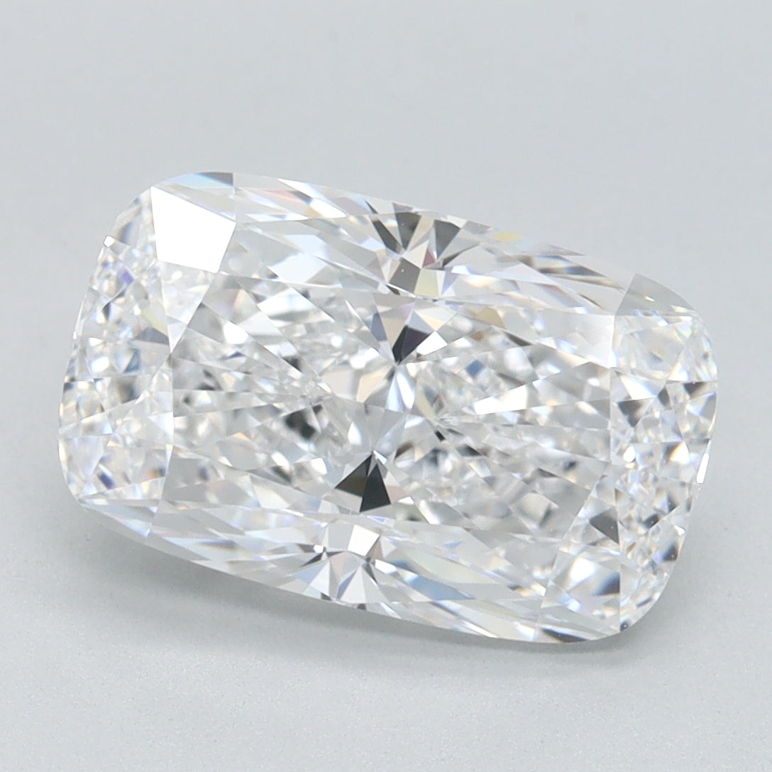 2.77ct Cushion D VVS1 Lab Created Diamond