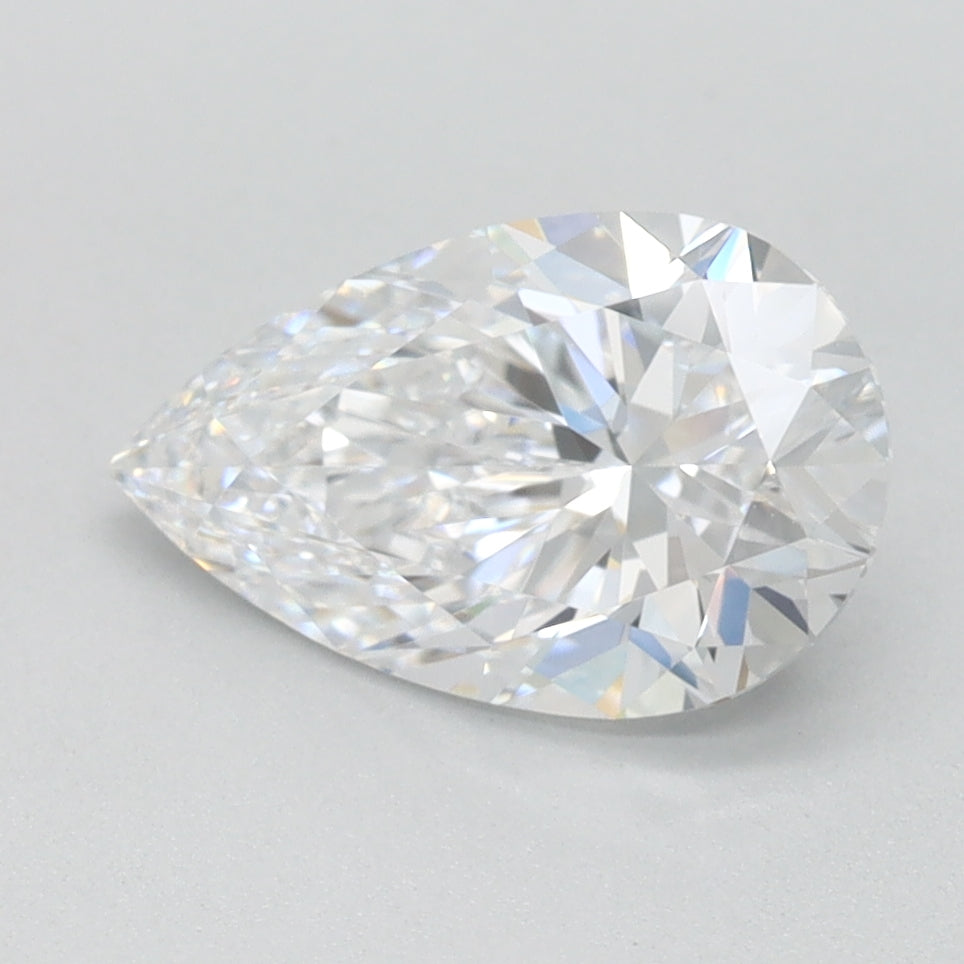 1.31ct Pear D IF Lab Created Diamond