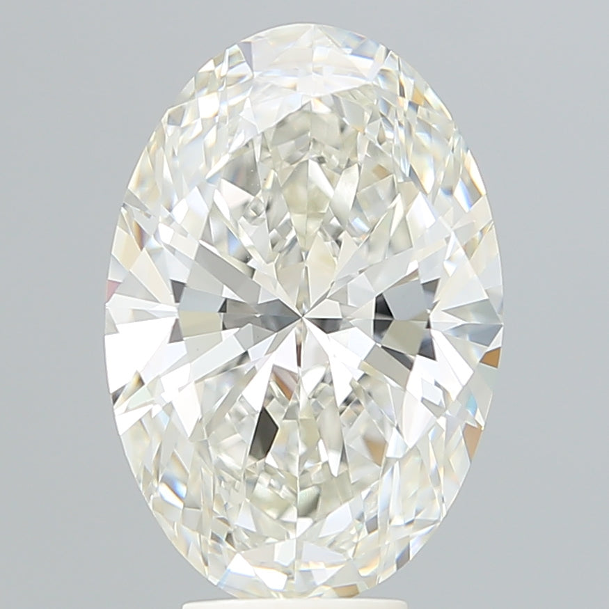 6.07ct Oval G VVS2 Lab Created Diamond