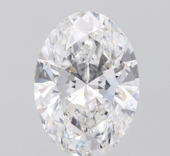 1.6ct Oval D VVS2 Lab Created Diamond