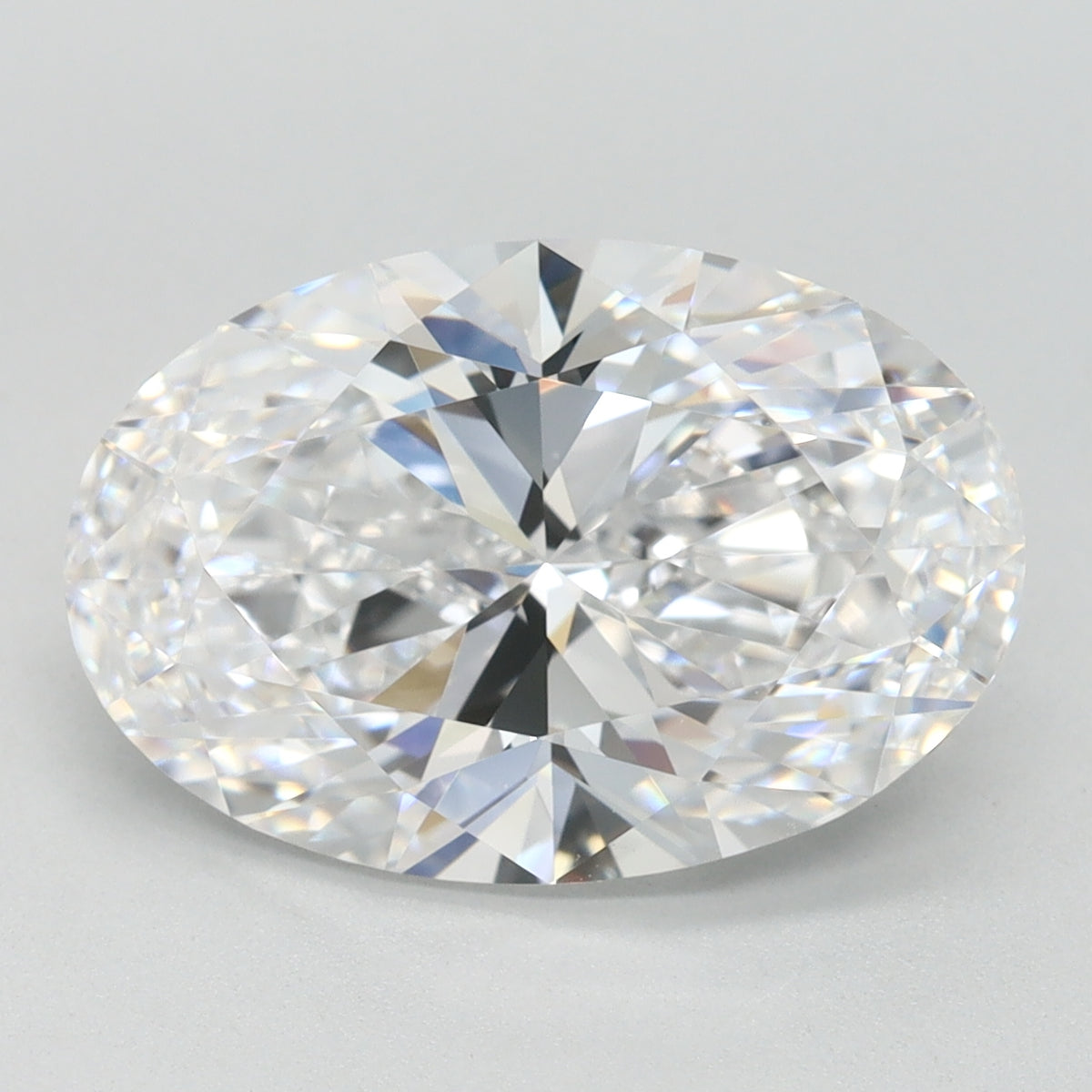 4.01ct Oval D IF Lab Created Diamond