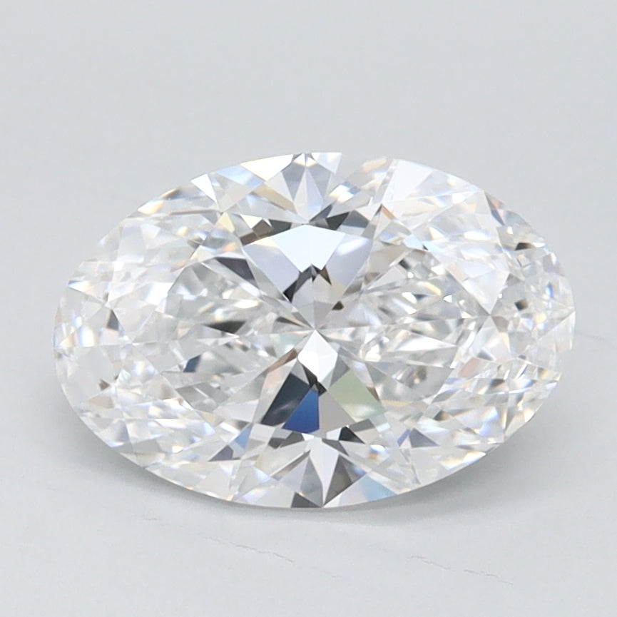 1.09ct Oval D VVS1 Lab Created Diamond