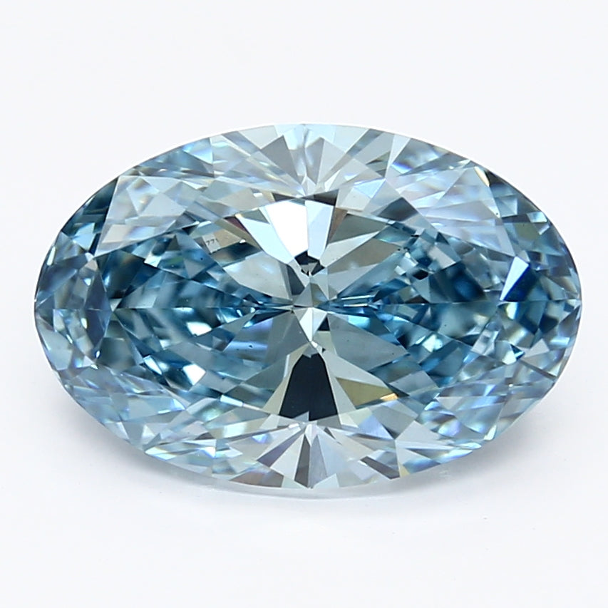 3.4ct Oval   VS1 Lab Created Diamond