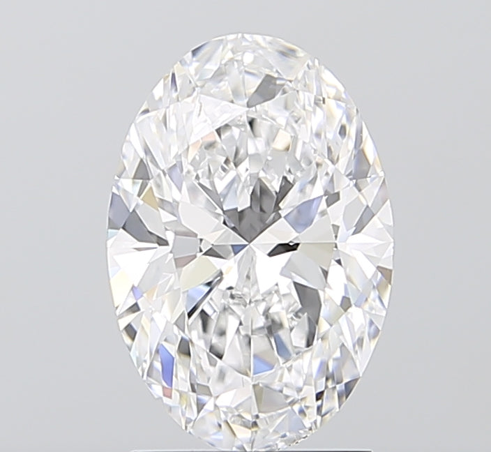 2.06ct Oval D VVS1 Lab Created Diamond
