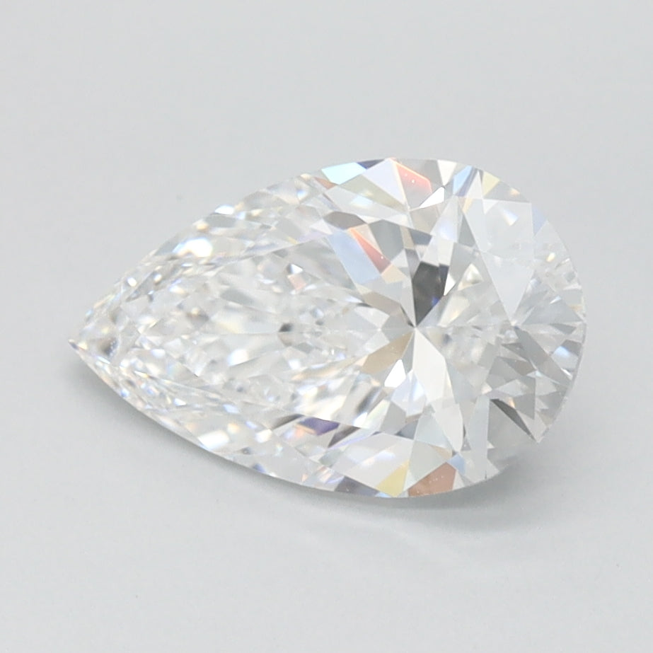 1.03ct Pear D VVS1 Lab Created Diamond