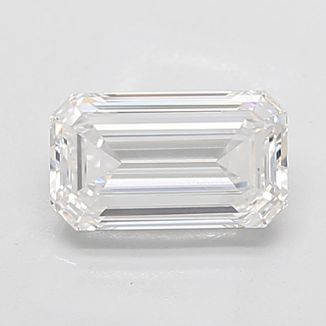 2.51ct Emerald D IF Lab Created Diamond