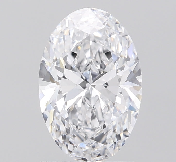 1.55ct Oval D VVS2 Lab Created Diamond
