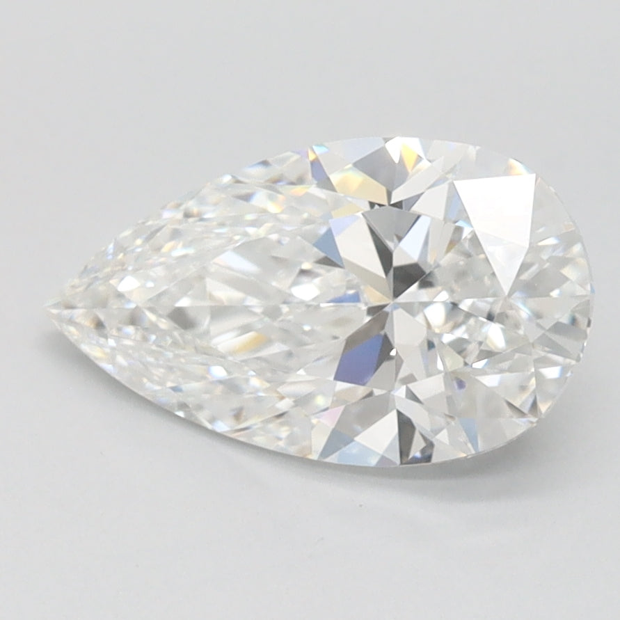 1.15ct Pear D IF Lab Created Diamond