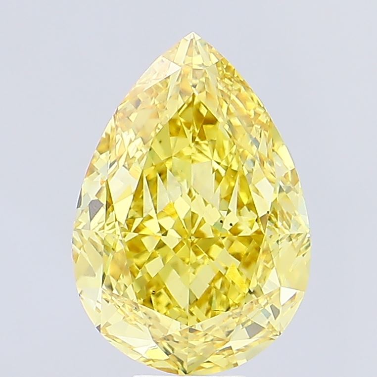 12.13ct Pear  VS2 Lab Created Diamond