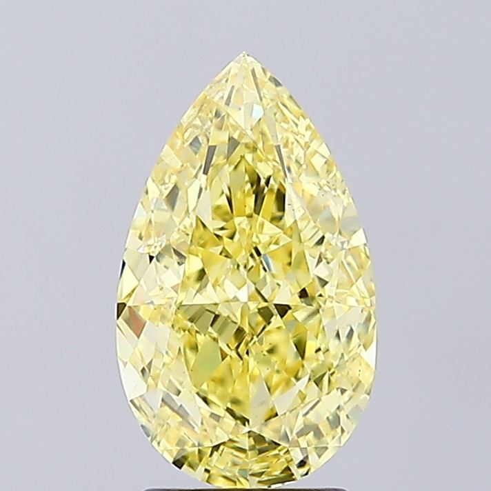 3.01ct Pear  VS2 Lab Created Diamond