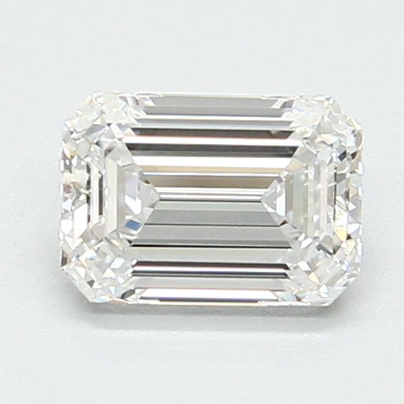0.97ct Emerald D VVS1 Lab Created Diamond