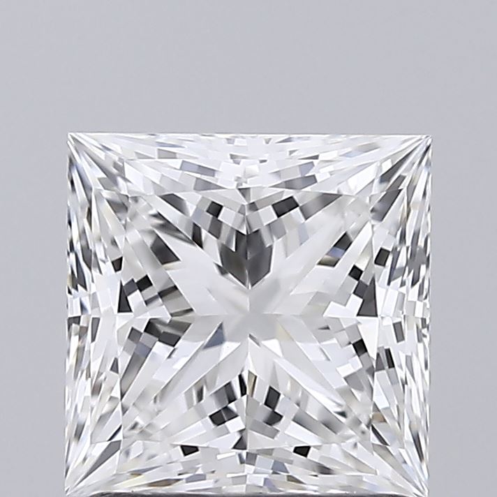 1.39ct Princess E VVS2 Lab Created Diamond