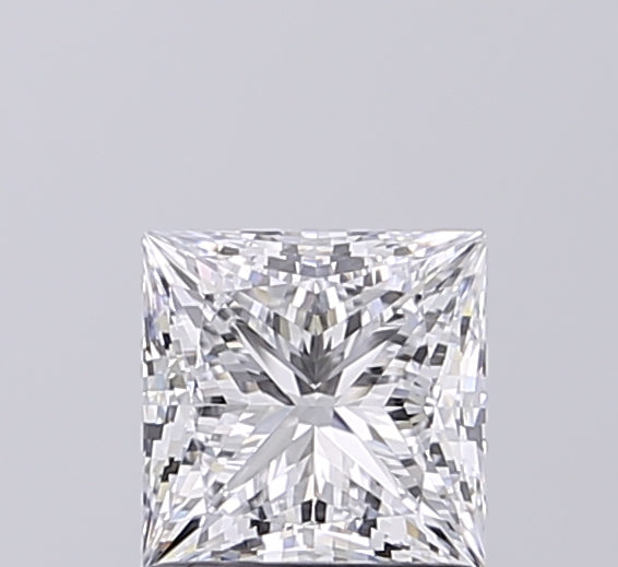 1.01ct Princess D VVS2 Lab Created Diamond