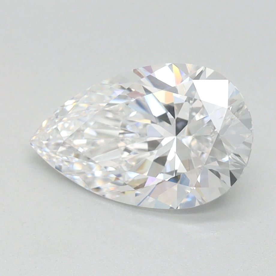 1.12ct Pear D IF Lab Created Diamond