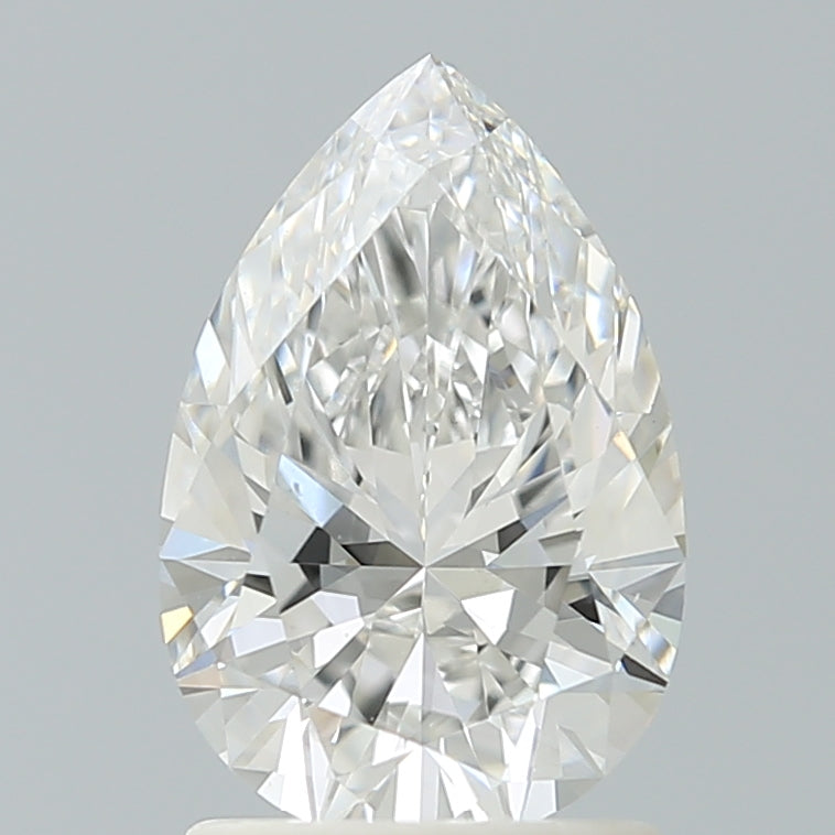 1.61ct Pear F VVS2 Lab Created Diamond