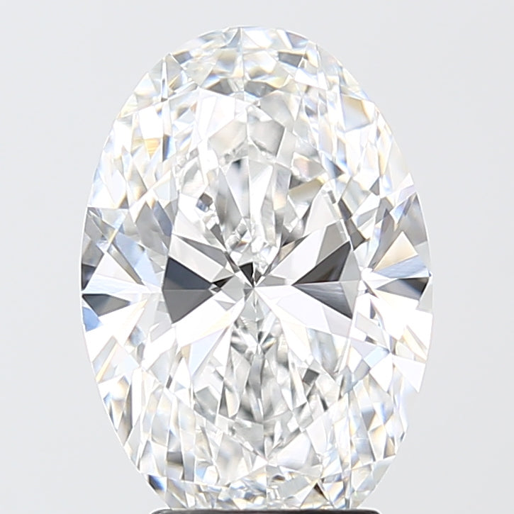 4.02ct Oval D VVS2 Lab Created Diamond