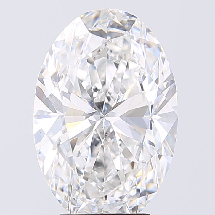 4.08ct Oval D VS2 Lab Created Diamond
