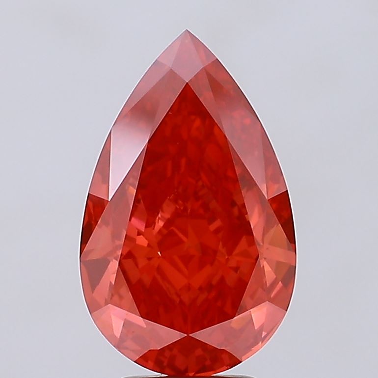 6.09ct Pear  VS1 Lab Created Diamond