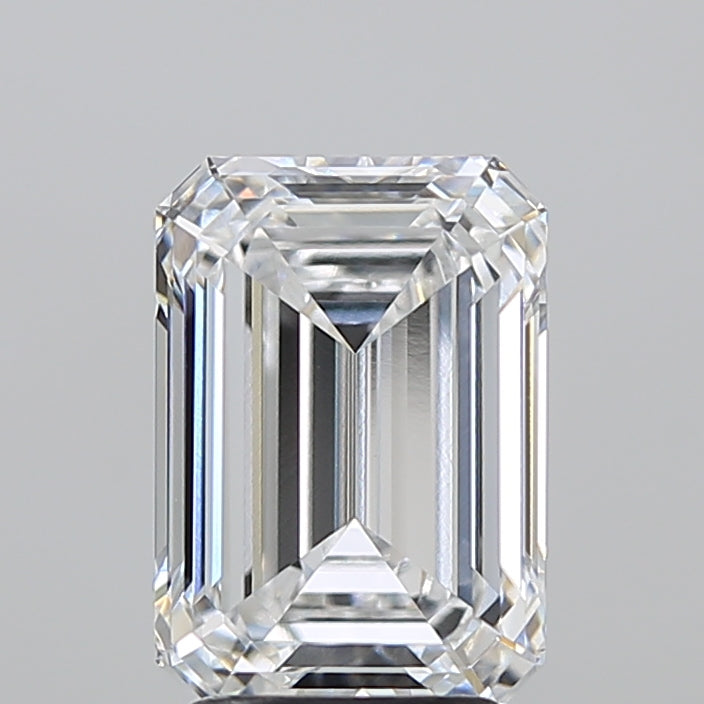 3.1ct Emerald D VVS2 Lab Created Diamond