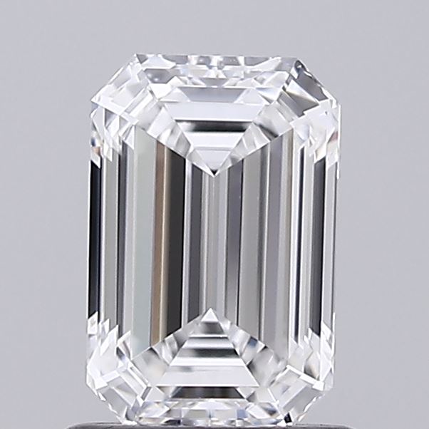 1.04ct Emerald D VVS2 Lab Created Diamond
