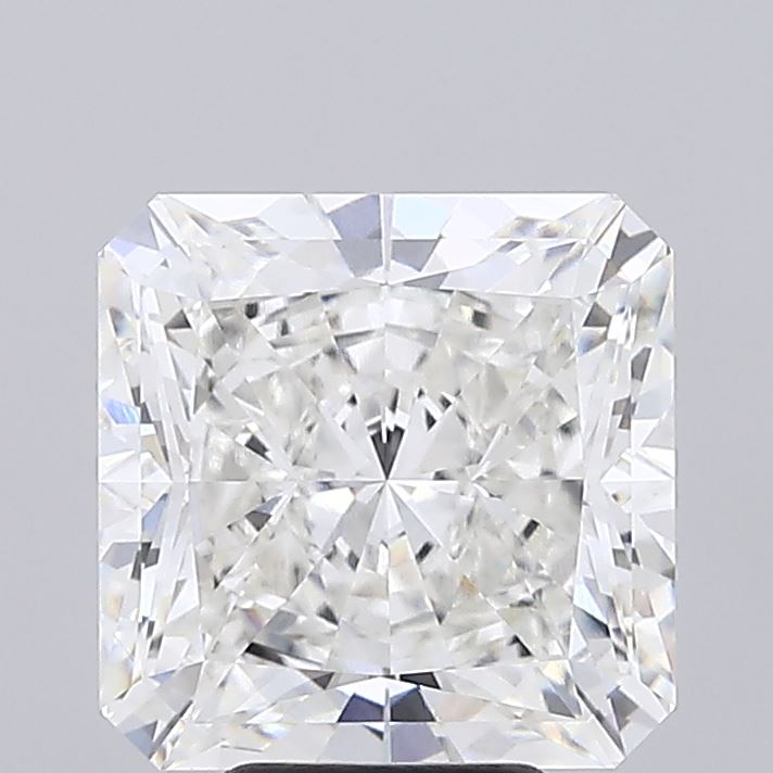 6.54ct Radiant F VVS2 Lab Created Diamond