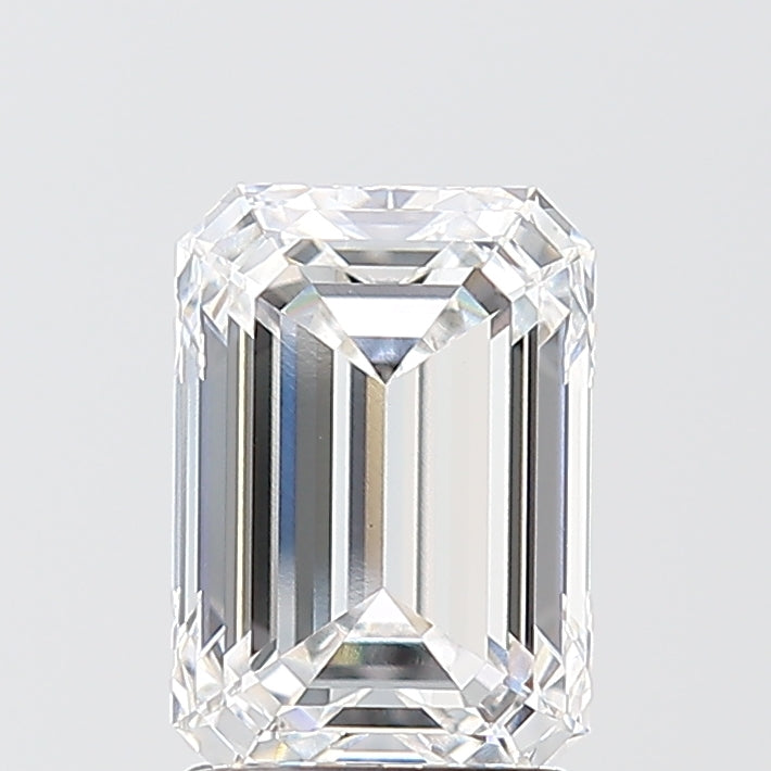 2.02ct Emerald E VVS2 Lab Created Diamond