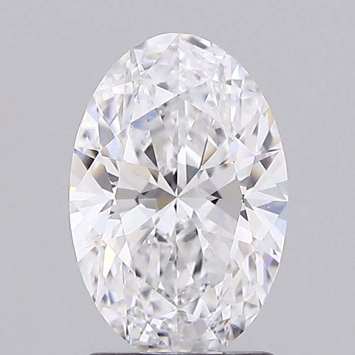 1.57ct Oval D VVS2 Lab Created Diamond