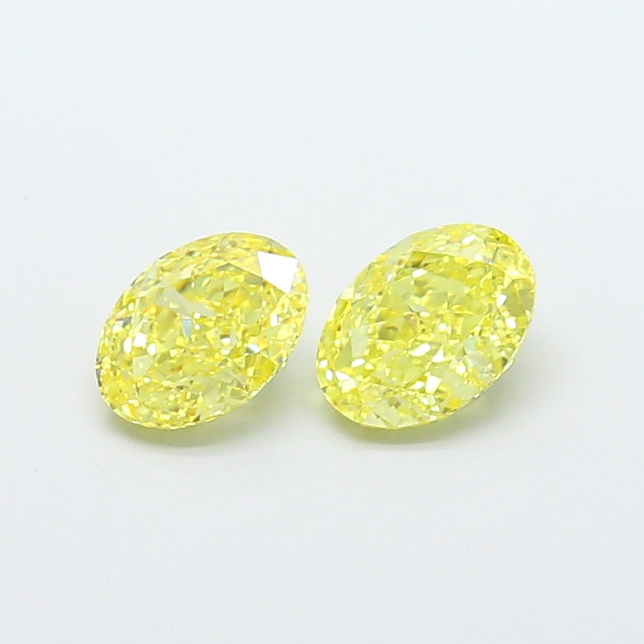 1.09ct Oval  VVS2 Lab Created Diamond