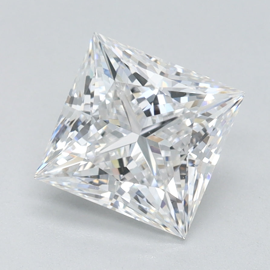 1.53ct Princess D IF Lab Created Diamond