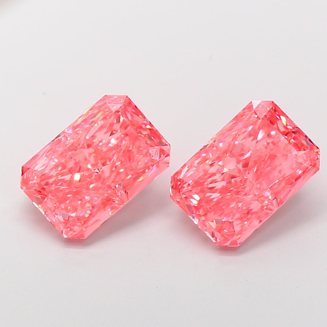 3.16ct Radiant  VVS2 Lab Created Diamond
