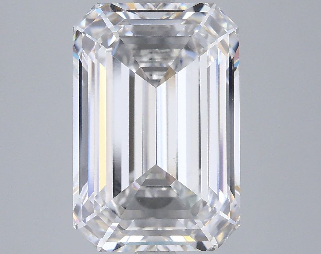 6.06ct Emerald F VVS2 Lab Created Diamond