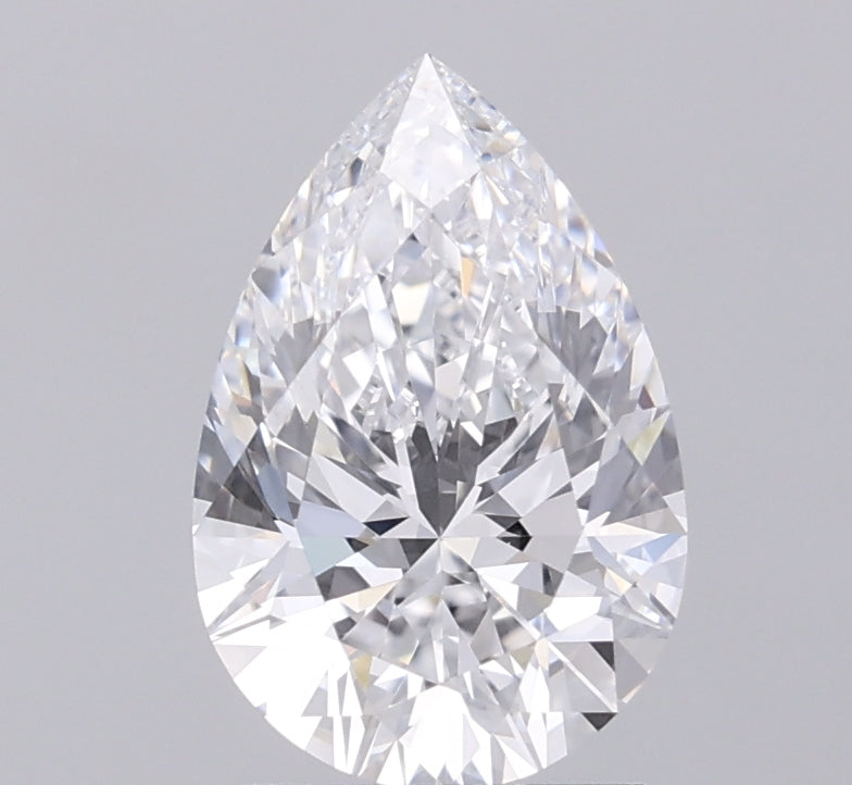 2.03ct Pear D VVS2 Lab Created Diamond