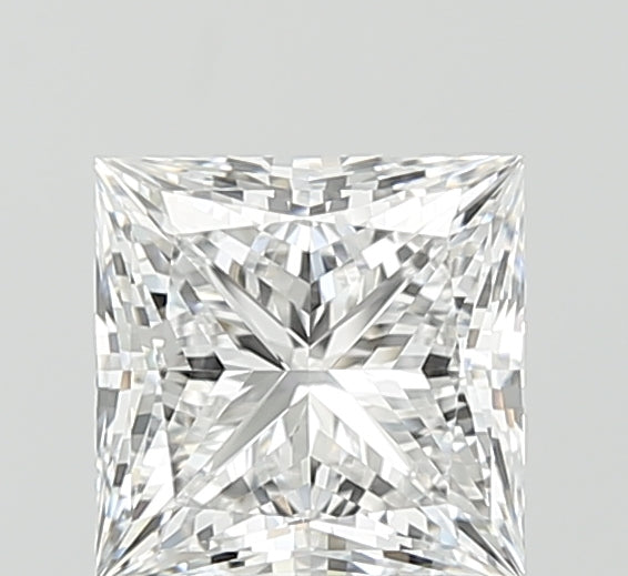 1.6ct Princess D VVS2 Lab Created Diamond