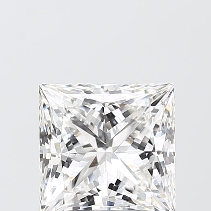 3.09ct Princess F VVS2 Lab Created Diamond