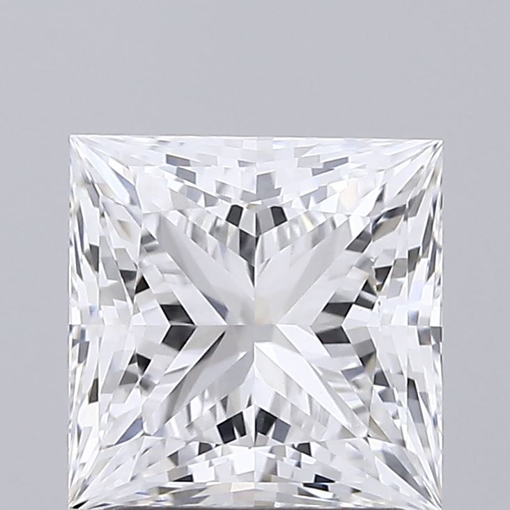 1.58ct Princess D VVS1 Lab Created Diamond