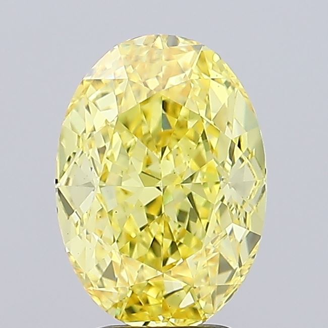 4ct Oval  VS2 Lab Created Diamond