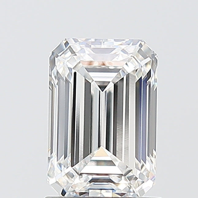 1.59ct Emerald E VVS2 Lab Created Diamond
