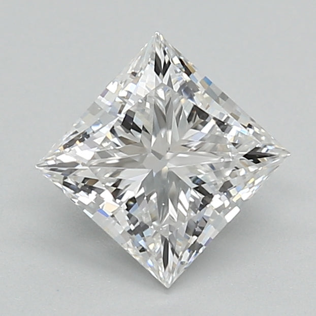 0.99ct Princess D VVS2 Lab Created Diamond