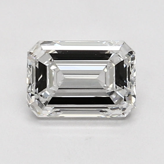 0.95ct Emerald D VVS1 Lab Created Diamond