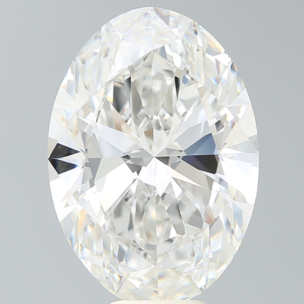 10.49ct Oval F VS1 Lab Created Diamond