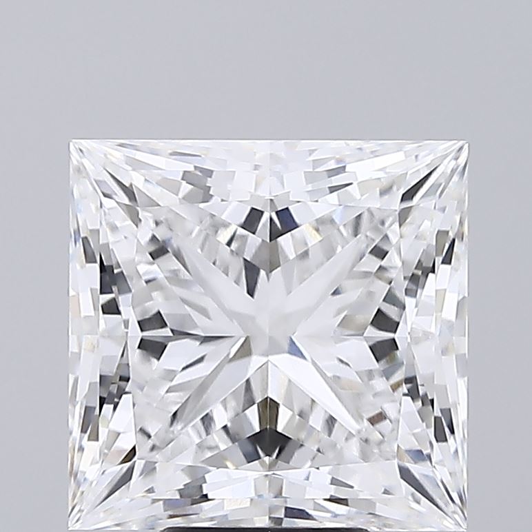 7.06ct Princess E VVS2 Lab Created Diamond