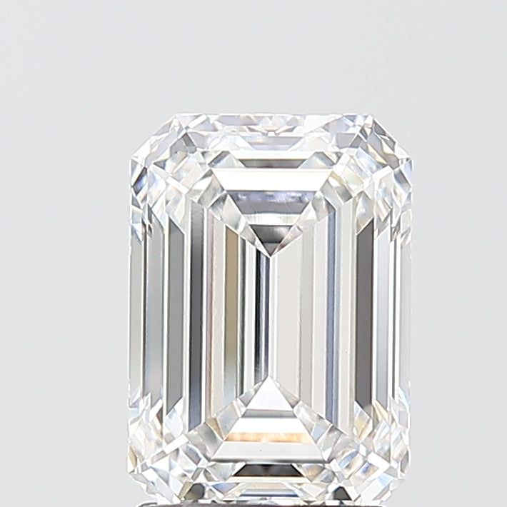 2.08ct Emerald E VVS2 Lab Created Diamond