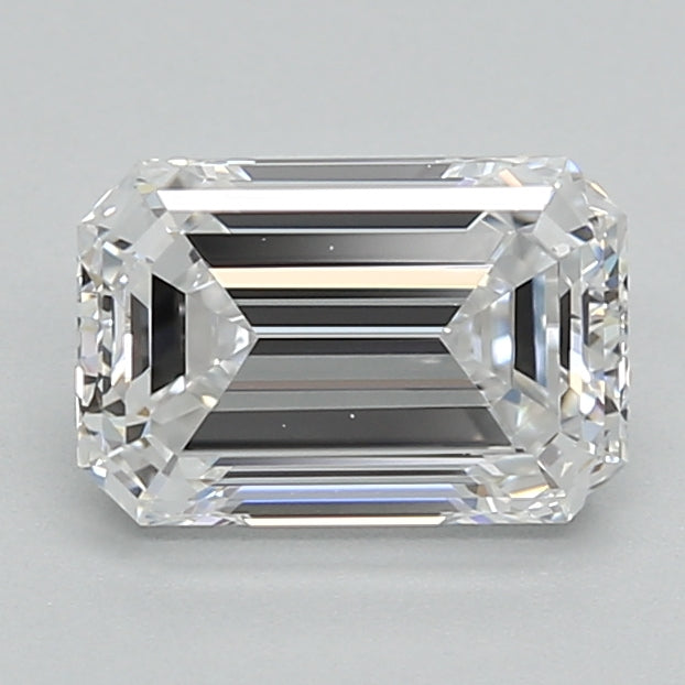0.96ct Emerald D VVS2 Lab Created Diamond