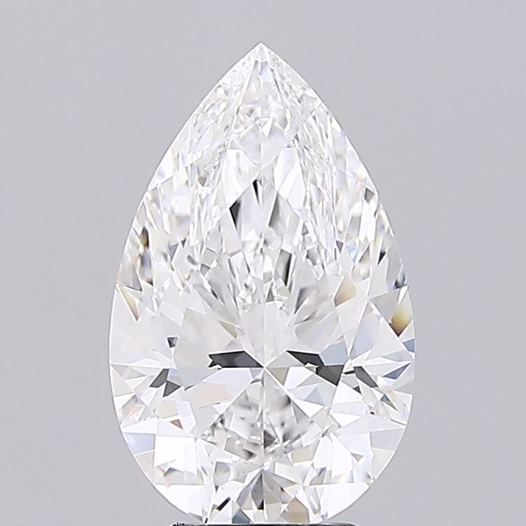 4.06ct Pear E VS1 Lab Created Diamond