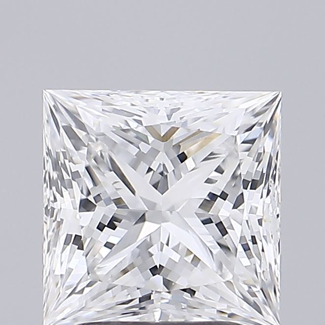 2.1ct Princess D VVS2 Lab Created Diamond