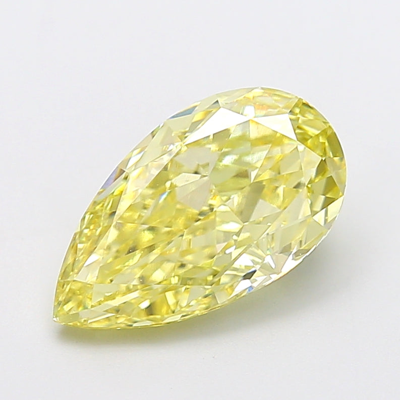 4.41ct Pear  VVS2 Lab Created Diamond