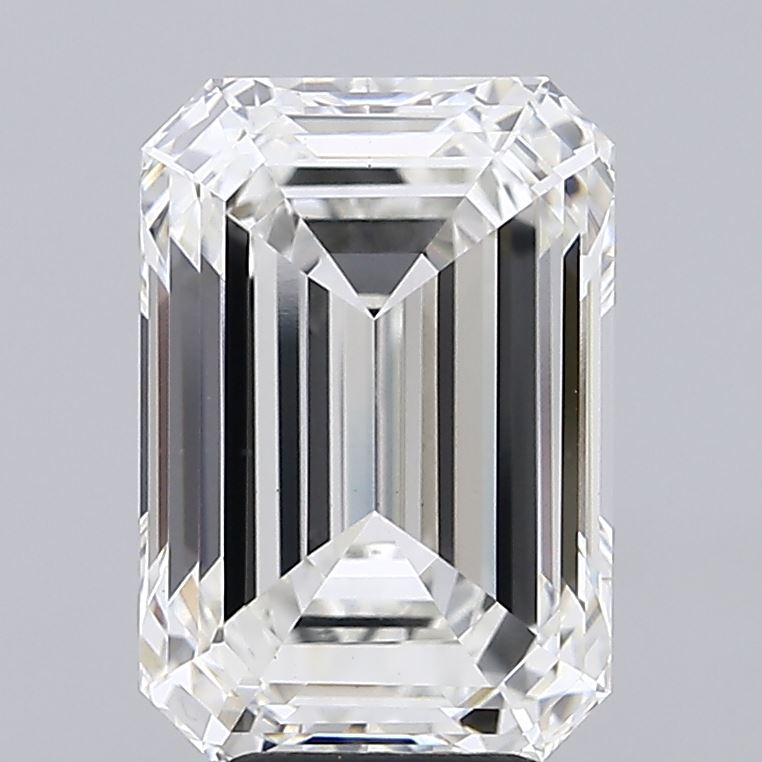 6.06ct Emerald D VVS2 Lab Created Diamond