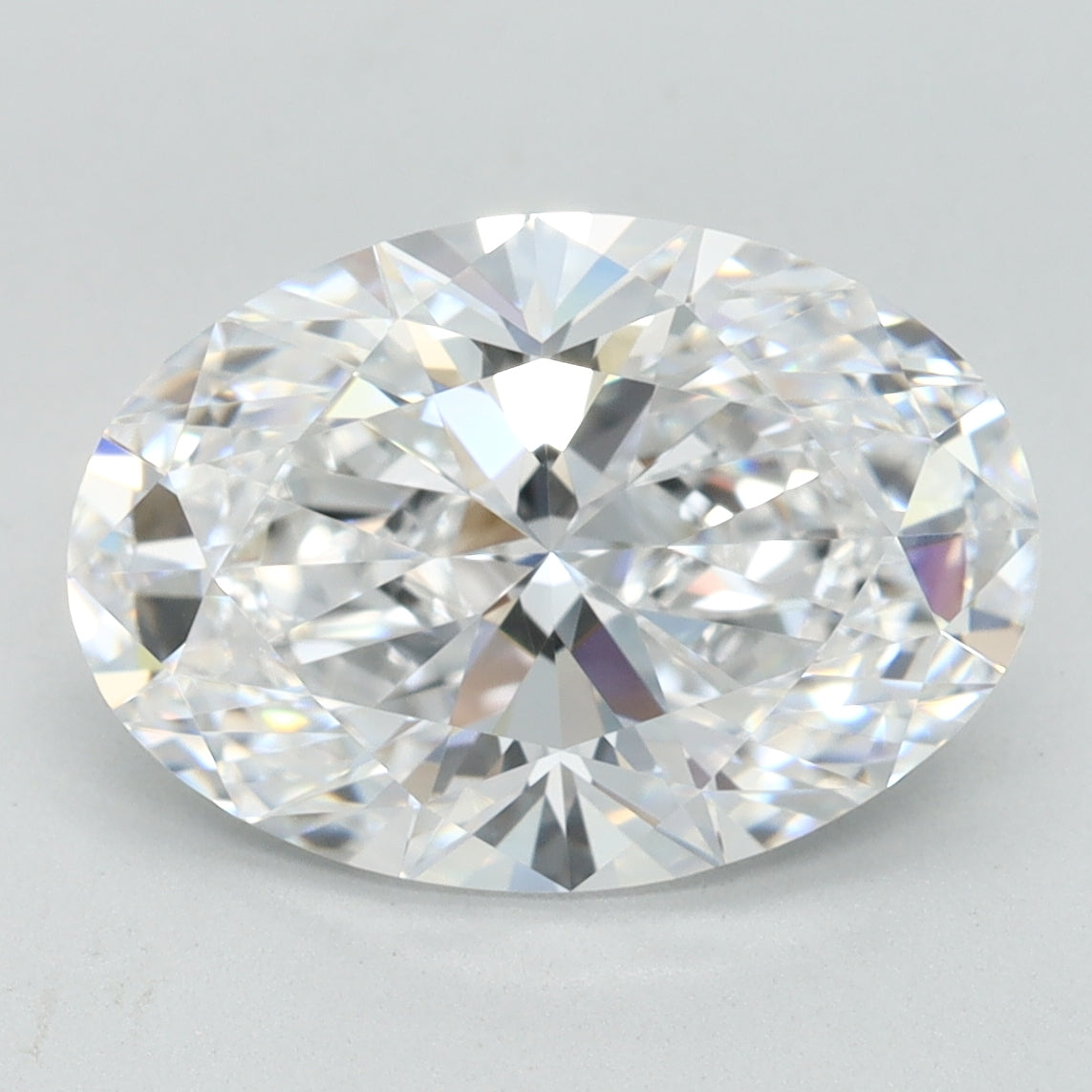3.25ct Oval D IF Lab Created Diamond